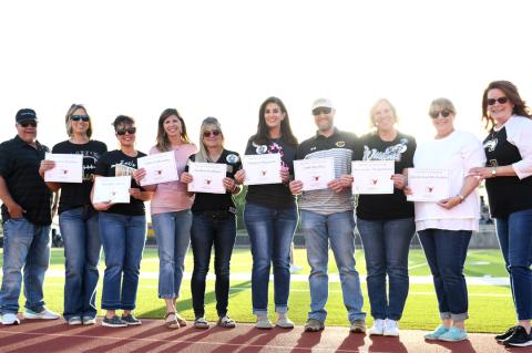 Heath Mitchell, Shauna Mayhew, Heather Saenz, Teddi Wilkinson, Kendra Krehbiel, Jacqui Haygood, Josh Mayhew, Jerri-Lynn Throgmorton, Karol Ann Michelsen, and Cheryl Hohertz