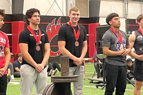 Canadian High School power-lifter Carson Thompson