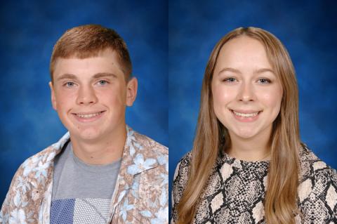 CHS seniors Ben Bryant and Clara Pulliam