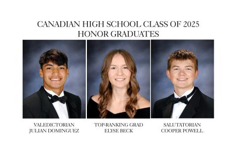 Canadian High School Class of '25 Honor Grads