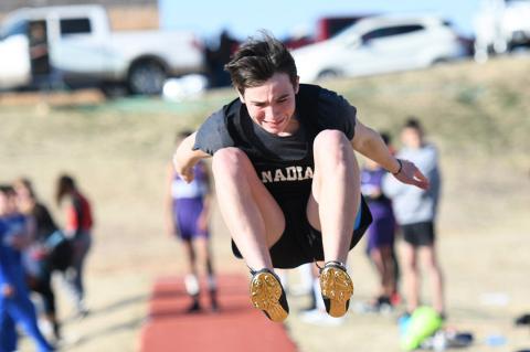 Keeton Githens, long jump