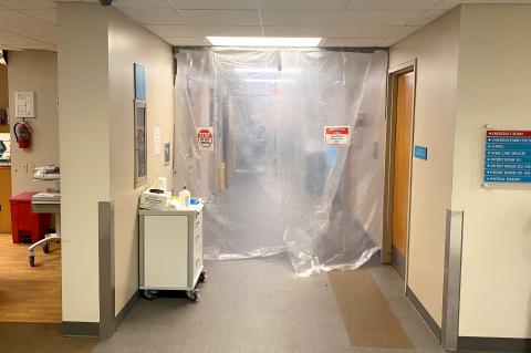 Hemphill County Hospital COVID Unit