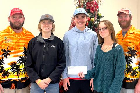 Ben Riverman, Tucker Landry, Everett Cook, Ashley Perry, Brian Gallagher