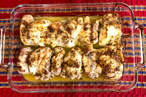 Key-Lime Chicken Thighs