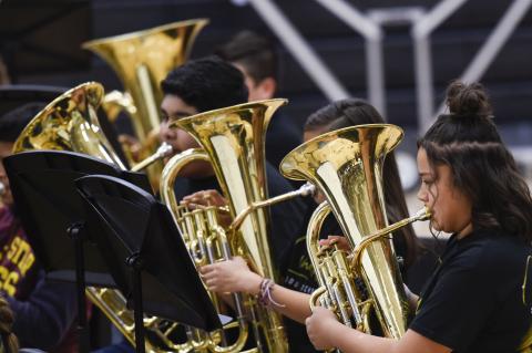 Ringing in the season with CISD bands