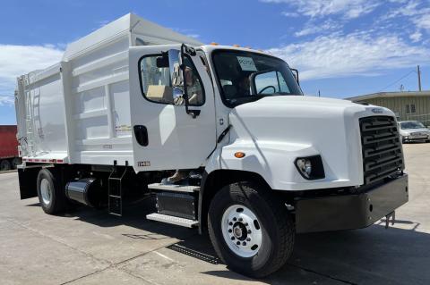 New city trash truck