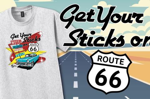 Coffee Memorial Blood Center Route 66 campaign