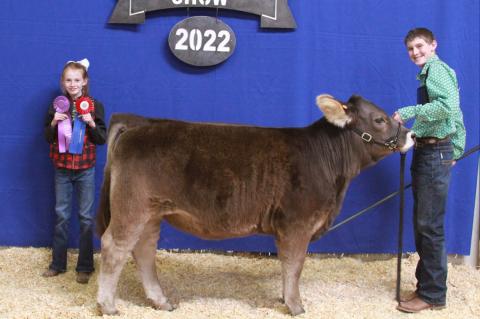 Colt Pittman, Supreme Grand Champion Heifer
