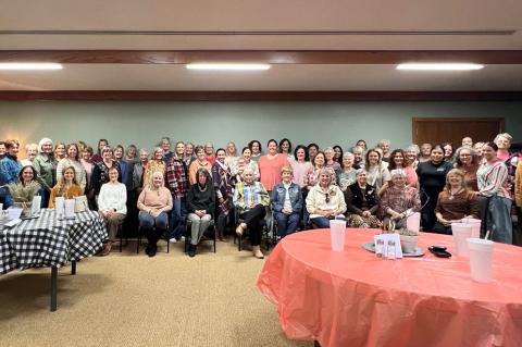 Attendees at Community Women's Progressive Dinner