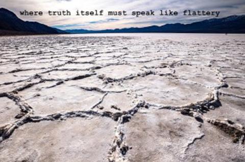 'Sonnet: Death Valley' exhibit