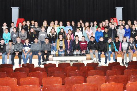 Canadian Middle School students who placed at UIL contest