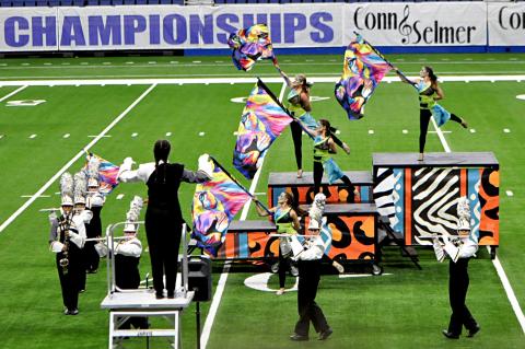 Canadian Wildcat Band at UIL State Competition