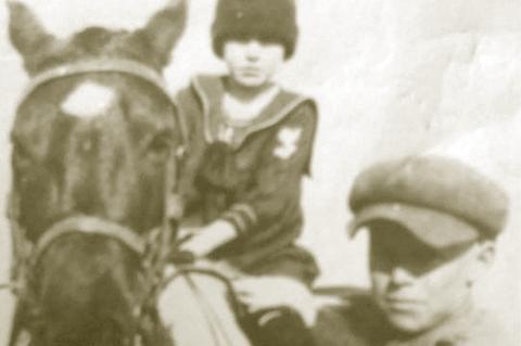 Delbert Harper and his younger sister, Ruth