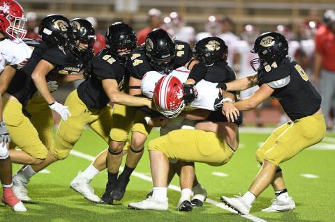 Wildcat D plays pull-apart with Ranger Zach Valdez (8)