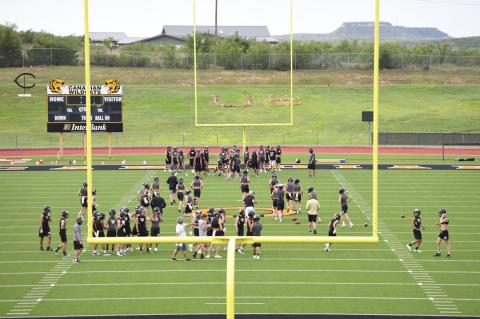 First day of Wildcat Football