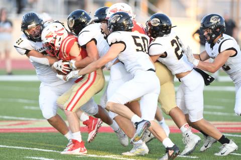 The Wildcat D was having none of it, allowing WT only 88 yards of total offense in four quarters