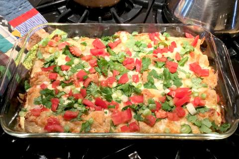 Green Chile Chicken Casserole