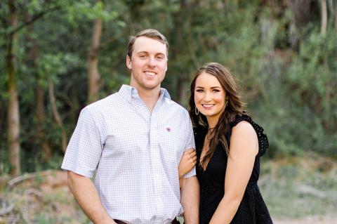 Vanessa Guthrie and Colton Luster