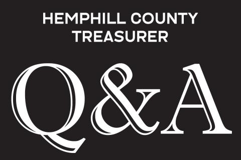 Hemphill County Treasurer Q&A