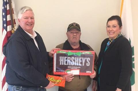 Andy Holloway, Jack Hoadley, and Tanya Holloway