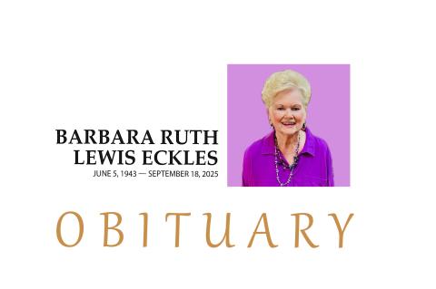 Barbara Ruth Lewis Eckles
