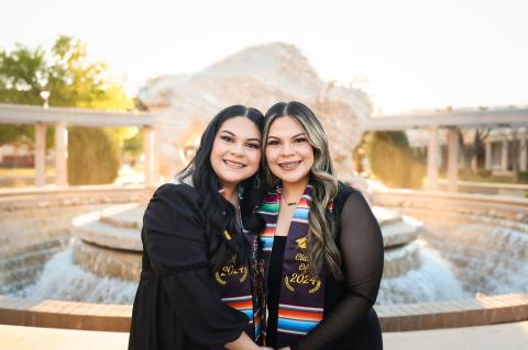 WTA&MU School of Nursing grads Violeta and Jazmin Talavera