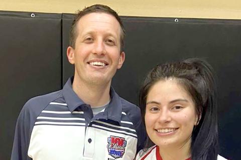 Coach Marks and Jasmyn Moreno