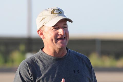 Koetting in 2010, his first year as the Wildcats' head coach | PHOTO BY ALAN HALE