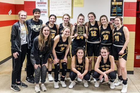 Lady Cats nab WT Tourney trophy