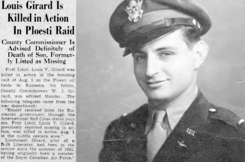 1st Lieutenant Louis V. Girard, World War II