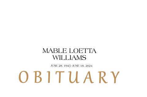 Mable Loetta Williams