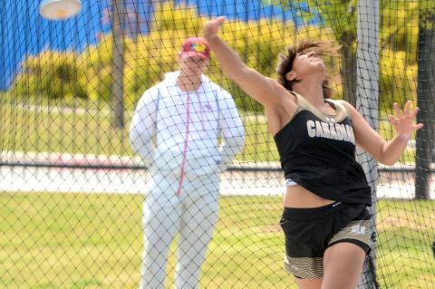 Mattie Boyd claims discus gold