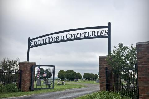 Memorial Day 2020 at Edith Ford Cemetery