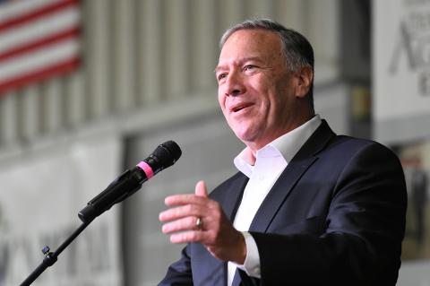 Former Secretary of State Mike Pompeo 