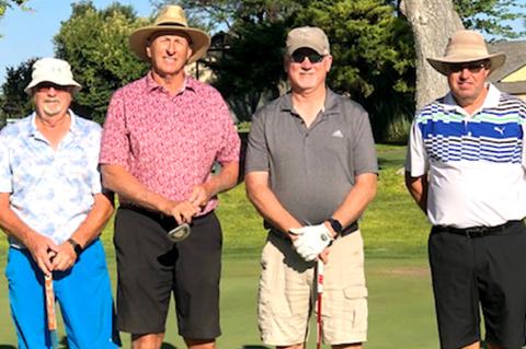 1st Place AM Flight: John East, Don Alexander, Drew Watson, and Steve Williams