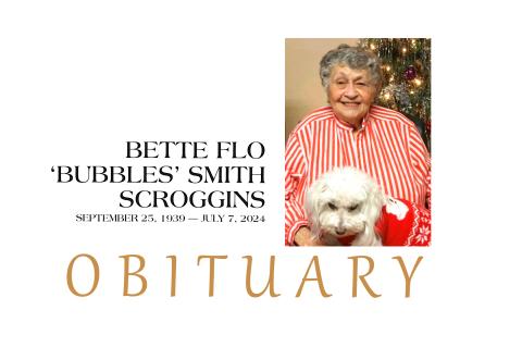 Bette Flo 'Bubbles' Smith Scroggins