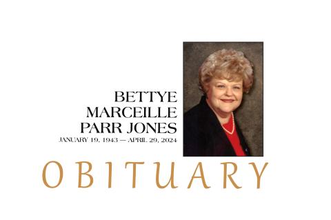 Bettye Marceille Parr Jones