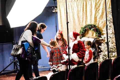 Pictures with Santa