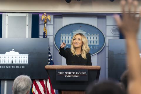 Keynote speaker Kayleigh McEnany