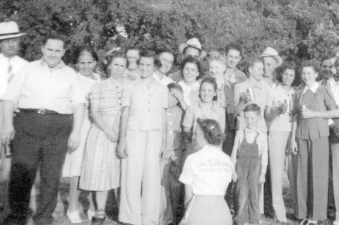 Killarney employees and customers