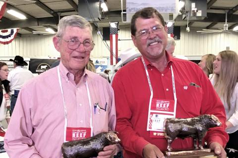 Wheeler County’s Joe Van Zandt and Hemphill County’s Steve Rader were the Ranchers of the Year honorees for 2020 and 2021, and were recognized during this week’s Texas A&amp;M AgriLife Beef Conference Tuesday evening. 