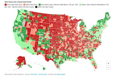 Map: Daily Yonder #usafacts | Source: USA Facts