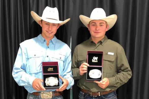 National Qualifying Heelers Jordan and Nicholas Lovins