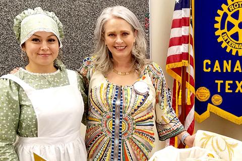 Elizabeth Escamilla and Wendy Wright, River Valley Pioneer Museum