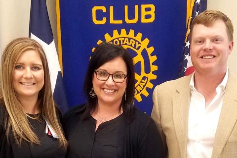 Katelyn Booze, Anna Needham, and John Haley