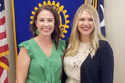 Katie Hathaway and Sarah Rader