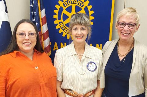 Tamera Julian, Beth Briant, and Remelle Farrar