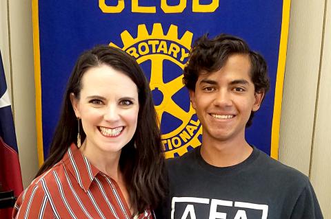 Wendie Cook and Alex Moreno
