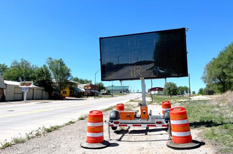 Roadwork ahead