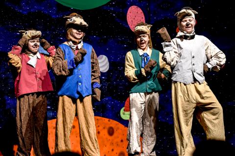 A scene from the 2019 Summer Theatre Camp production of Gulliver's Travels